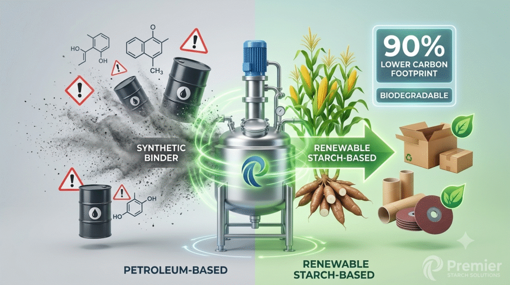 Industrial starch products, Modified starch & dextrin supplier